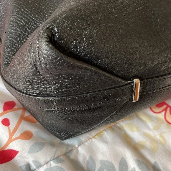 Vince camuto brody leather black handbag purse - Picture 2 of 10